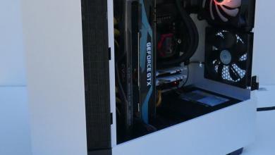 darkFlash V22 White Mid Tower ATX Case Review Rotated Layout 1