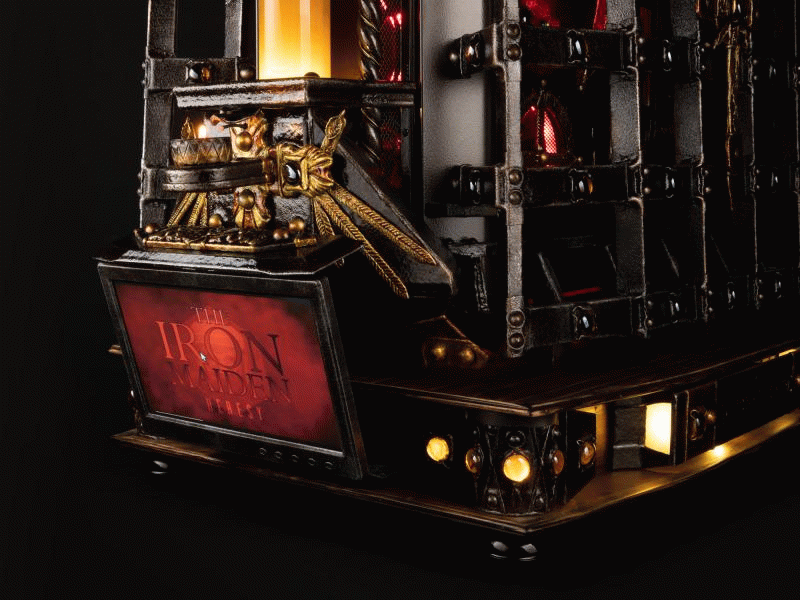THE IRON MAIDEN CASE MOD - CASE MOD MONDAY case mod monday, case modders, pc case mod 1