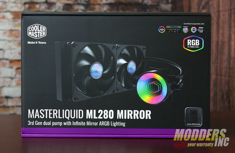 Cooler Master Masterliquid ML280 Mirror AIO - Modders Inc