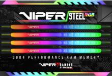 VIPER STEEL RGB memory modules and kits