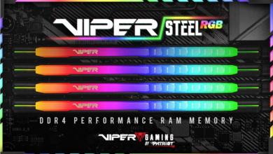 VIPER STEEL RGB memory modules and kits