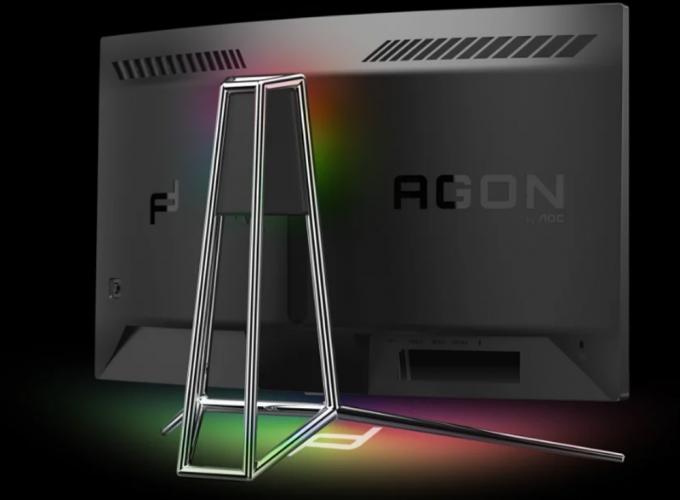 AOC PD27 GAMING MONITOR LED Lighting effects
