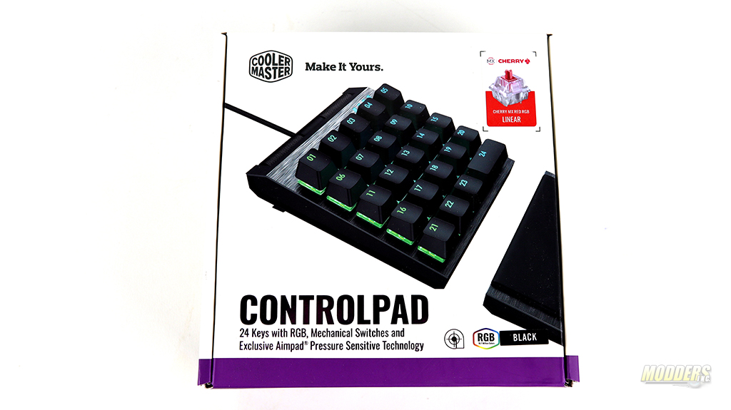 Cooler Master ControlPad 24 keys, Cherry mx red, ControlPad, Cooler Master, Keyboard, usb 2.0 2