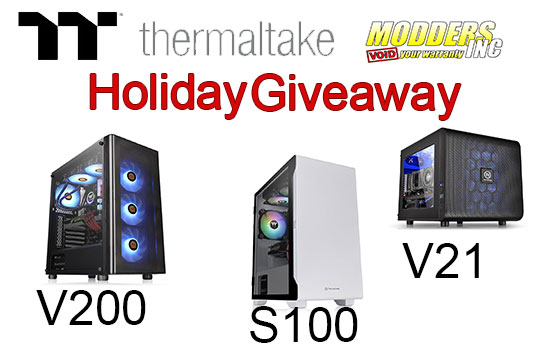 Thermaltake PC Case Holiday Giveaway 2020 contest, giveaway, Thermaltake 1