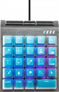 Cooler Master ControlPad 24 keys, Cherry mx red, ControlPad, Cooler Master, Keyboard, usb 2.0 3