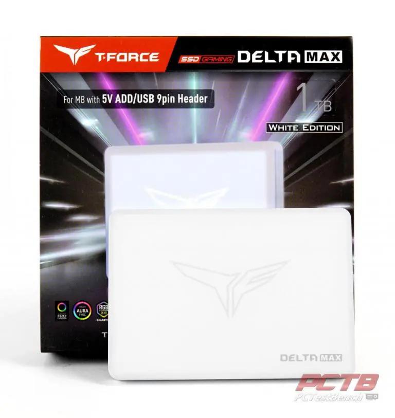TeamGroup Delta Max White 1TB SSD Review at PCTestBench
