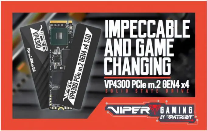 VP4300 PCIe Gen4 x4 M.2 2280 SSD