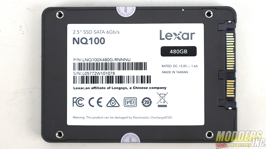 SSD 480 Go NQ100 SATA 3 - Lexar