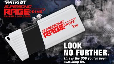 SUPERSONIC RAGE PRIME USB 3.2 Gen 2 Flash Drive