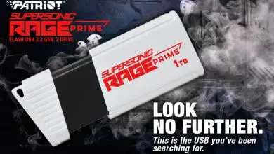 SUPERSONIC RAGE PRIME USB 3.2 Gen 2 Flash Drive