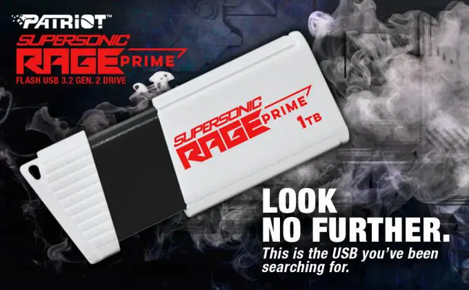SUPERSONIC RAGE PRIME USB 3.2 Gen 2 Flash Drive
