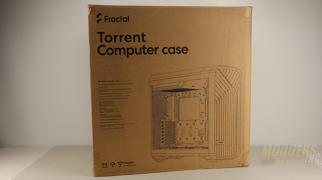 Fractal Design Torrent Black RGB TG Light Tint Review - A Closer Look -  Outside