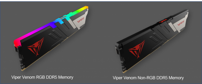 VIPER Gaming Announces the VIPER VENOM DDR5 Performance Memory Kits