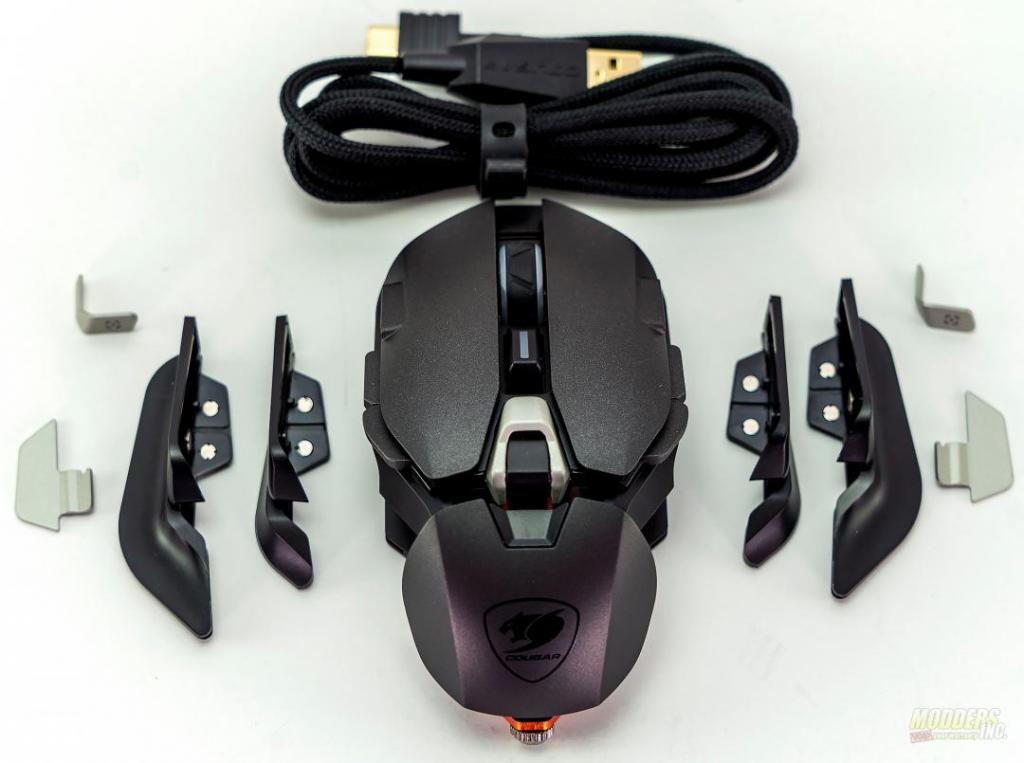 Cougar Dualblader Gaming Mouse Review Customizable, Gaming Mouse, led, modding, mouse, rgb led 1