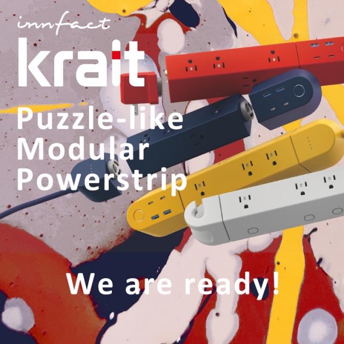 INNFACT Krait Puzzle-like Modular PowerStrip on INDIEGOGO krait, news, power, powerstrip 4