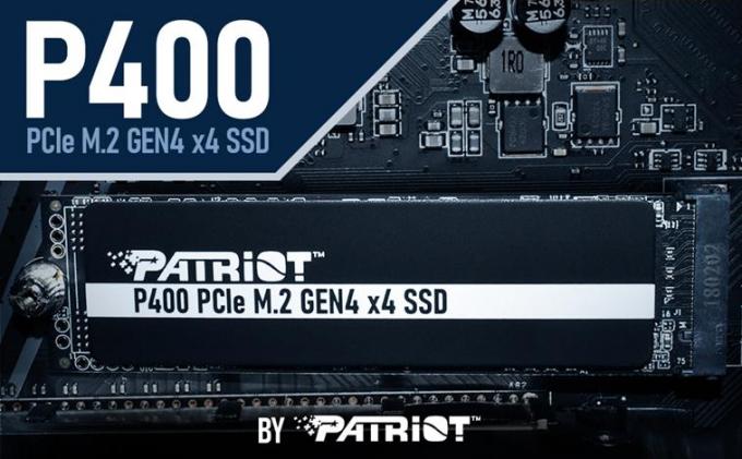 Patriot P400 PCIe Gen4x4 m.2 SSD