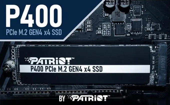 Patriot P400 PCIe Gen4x4 m.2 SSD