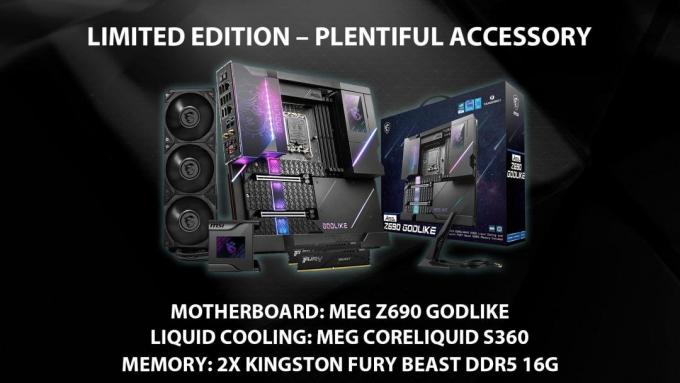 New MSI MEG Z690 GODLIKE Motherboard CPU, godlike, Intel, Motherboard, MSI, z690 6