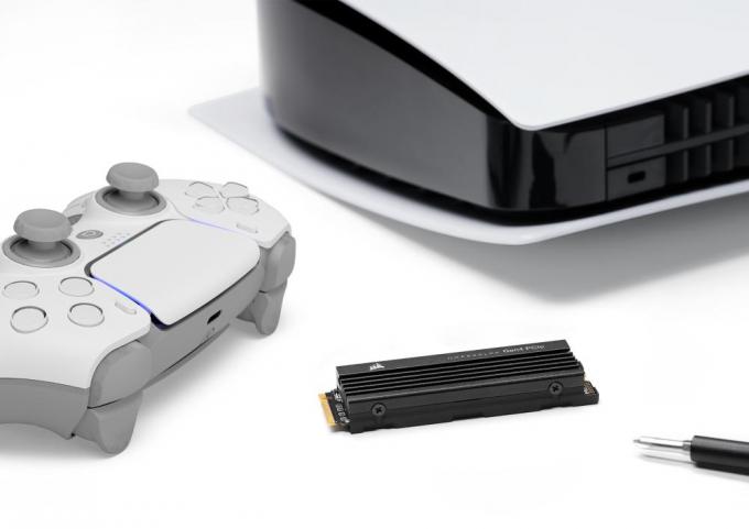 CORSAIR MP600 PRO LPX M.2 SSD FOR GAMING CONSOLES console, corsir, m.2, playstation, SSD 1