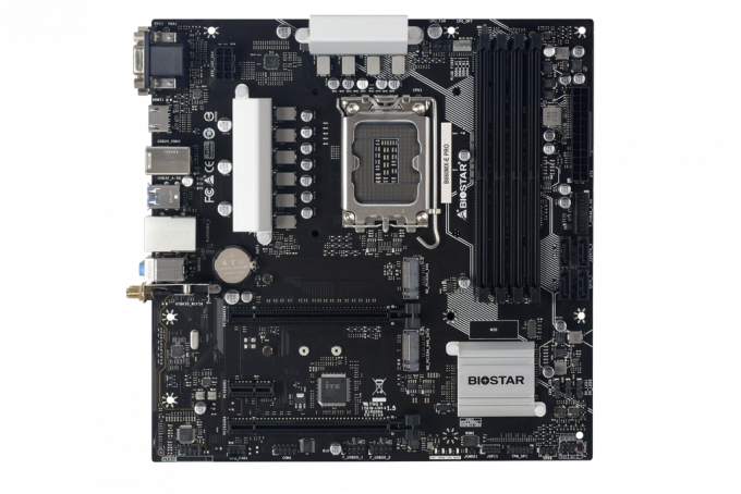 NEW BIOSTAR B660MX-E PRO MOTHERBOARD IS ANNOUNCED biostar, Intel, mirco-atx, Motherboard 5