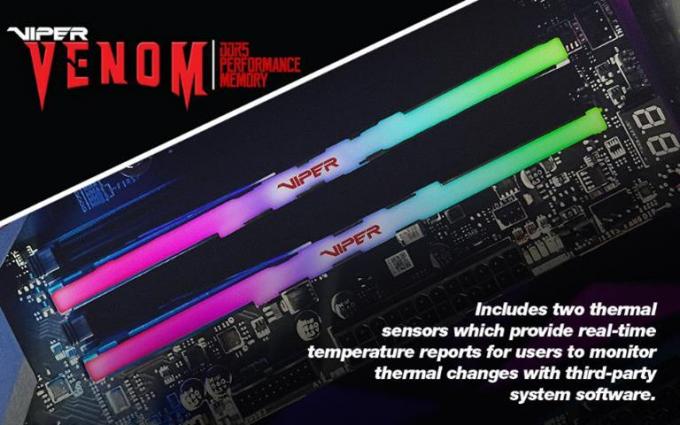 VIPER VENOM RGB DDR5 Performance Memory Kits