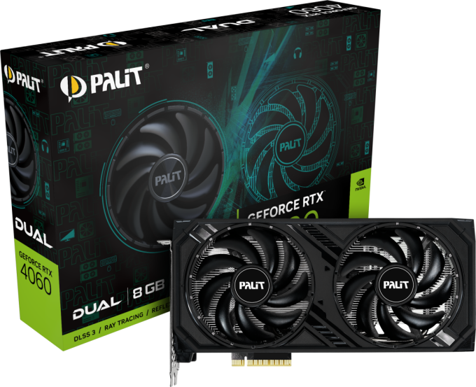Palit GeForce RTX™ 4060 Dual and StormX Series 