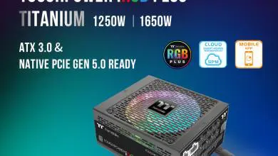 Thermaltake Toughpower iRGB PLUS 1250W1650W Titanium