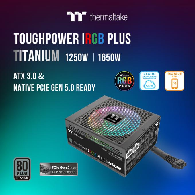 Thermaltake Toughpower iRGB PLUS 1250W1650W Titanium