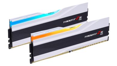 G.SKILL Releases White Trident Z5 RGB Series DDR5 Memory