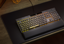 K70 MAX gaming keyboard