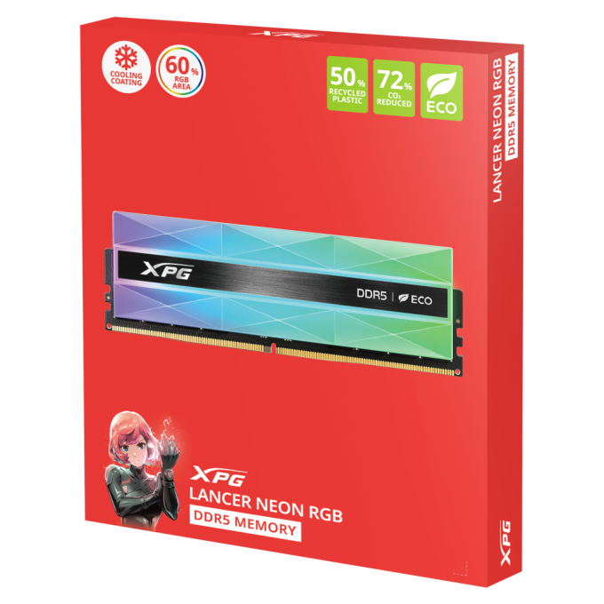 New XPG LANCER NEON RGB DDR5 Ultimate Gaming Aesthetics and Performance xpg 9