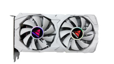 BIOSTAR New White RADEON RX 580 Graphics Card AMD, biostar, Graphics Card, Radeon, Video Card 2