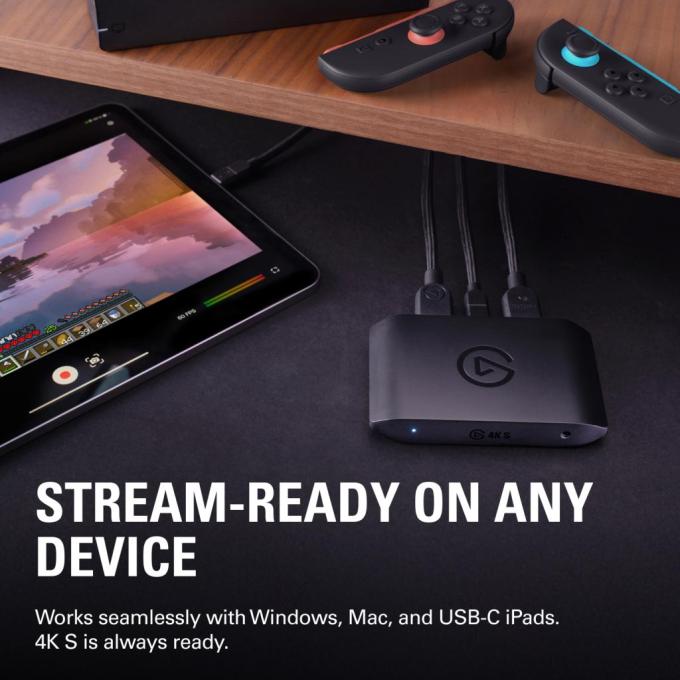 Elgato Capture Card 4K S Gaming 7