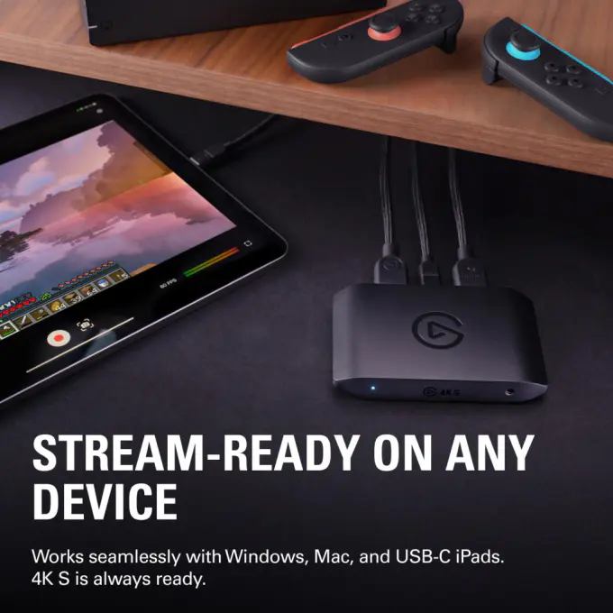 Elgato Capture Card 4K S capture card, content creation, elgato, Gaming, handheld, streaming 3
