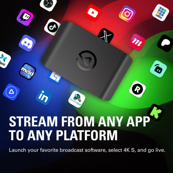 Elgato Capture Card 4K S Gaming 6