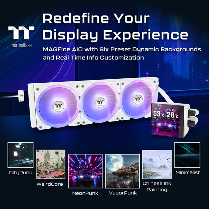 Experience Next-Level Cooling with Thermaltake MAGFloe Ultra and TT RGB PLUS 3.0_1