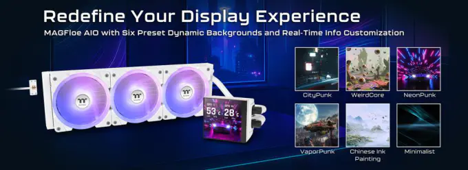 Experience Next-Level Cooling with Thermaltake MAGFloe Ultra and TT RGB PLUS 3.0