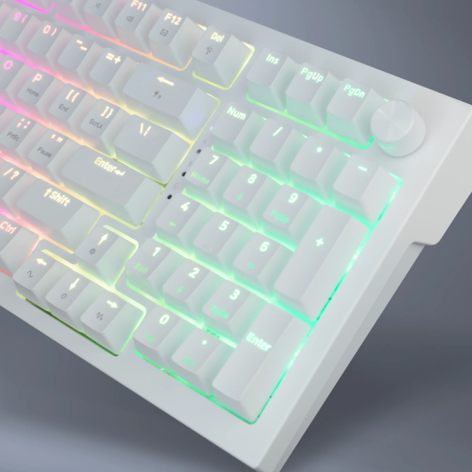 iBuyPower MK9 Pro RGB Mechanical Keyboard White-2