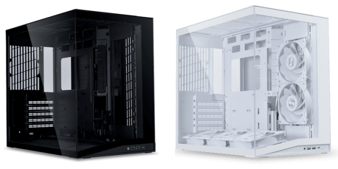 LIAN-LI-Compact-ATX-Tower-O11D-MINI-V2 Black and White