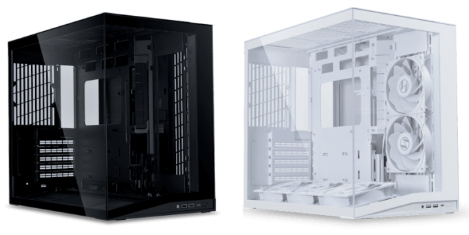 LIAN-LI-Compact-ATX-Tower-O11D-MINI-V2 Black and White