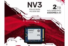 Kingston Unleashes a New Form Factor to NV3 PCIe 4.0 NVMe SSD Affiliate News 1