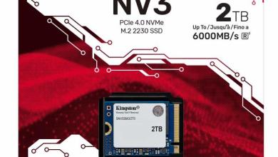 Kingston Unleashes a New Form Factor to NV3 PCIe 4.0 NVMe SSD Kingston, NV3, SSD 1