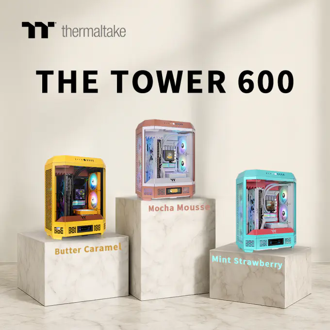 The Tower 600 Gets a Flavorful Makeover with Mint Strawberry, Butter Caramel, and Mocha Mousse Colors