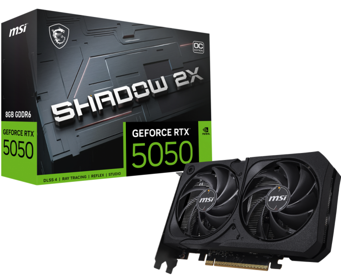 MSI GeForce RTX 5050 Shadow Series