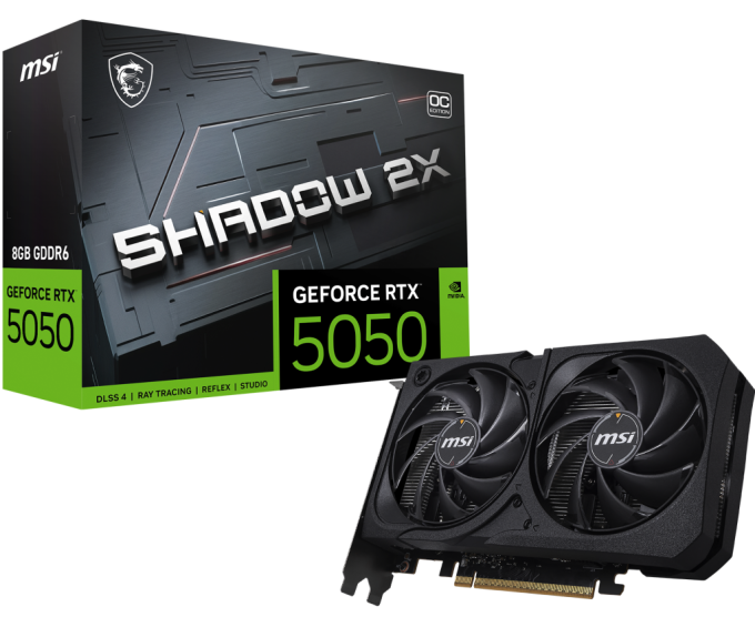MSI GeForce RTX 5050 Shadow Series