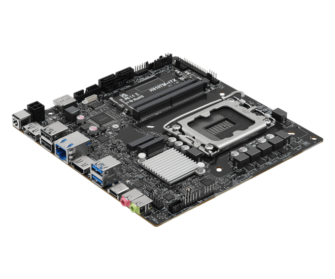 ASRock Launches the H810TM-ITX Thin Mini-ITX Motherboard ASRock, Mini-ITX, Mini-ITX Case, Motherboard 2