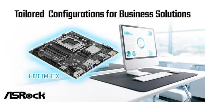 ASRock Launches the H810TM-ITX Thin Mini-ITX Motherboard ASRock, Mini-ITX, Mini-ITX Case, Motherboard 1