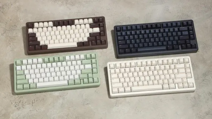 Drop Latte 75 keyboard all colors