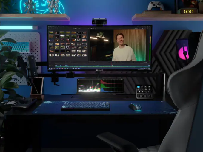 CORSAIR XENEON EDGE 14.5" LCD Touchscreen content creating