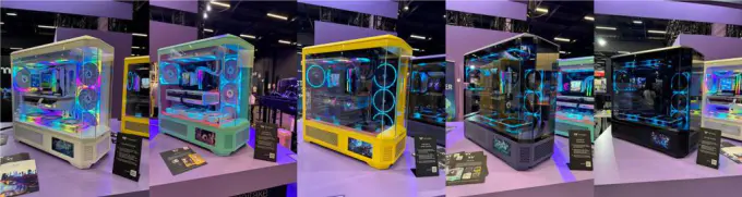 Thermaltake View 600 TG Full Tower Chassis different colors